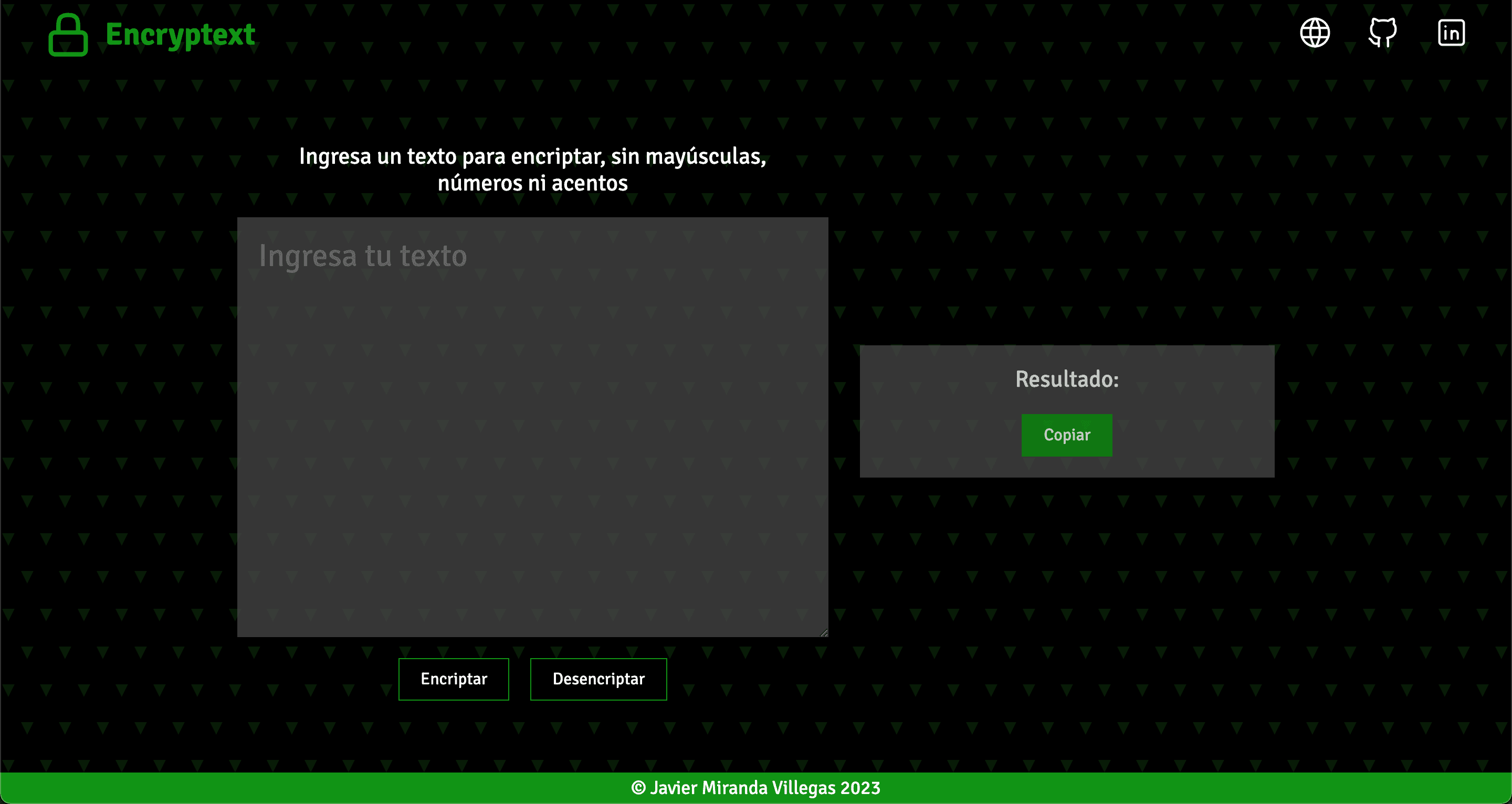 Encriptador de Texto