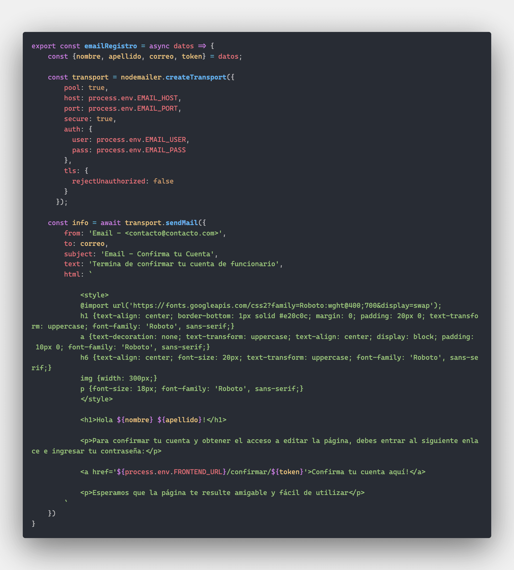 Comparación de envío de Emails (Go vs JavaScript)