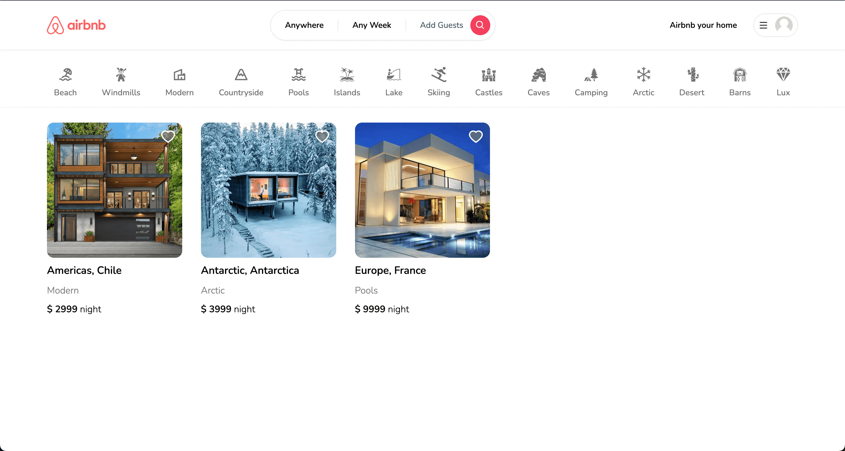 AirBnb Clone